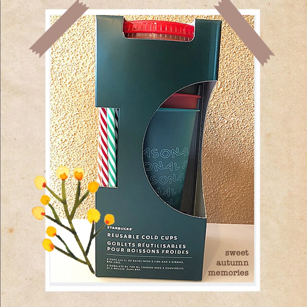 Starbucks ‘19 Winter Collection Cold Reusable Cups